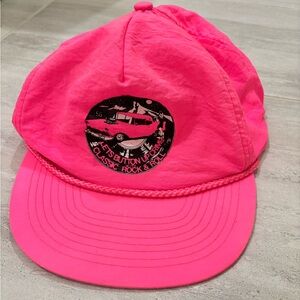 Classic Rock & Roll Pink Vintage Hat D.A.R.E. Vibes